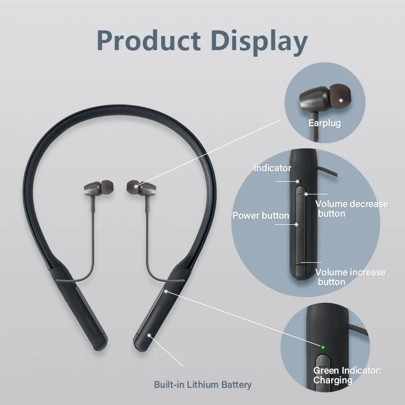 Rechargeable Neckband Hearing Amplifier factory
